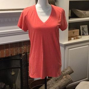 JCrew Distressed Cotton Tee